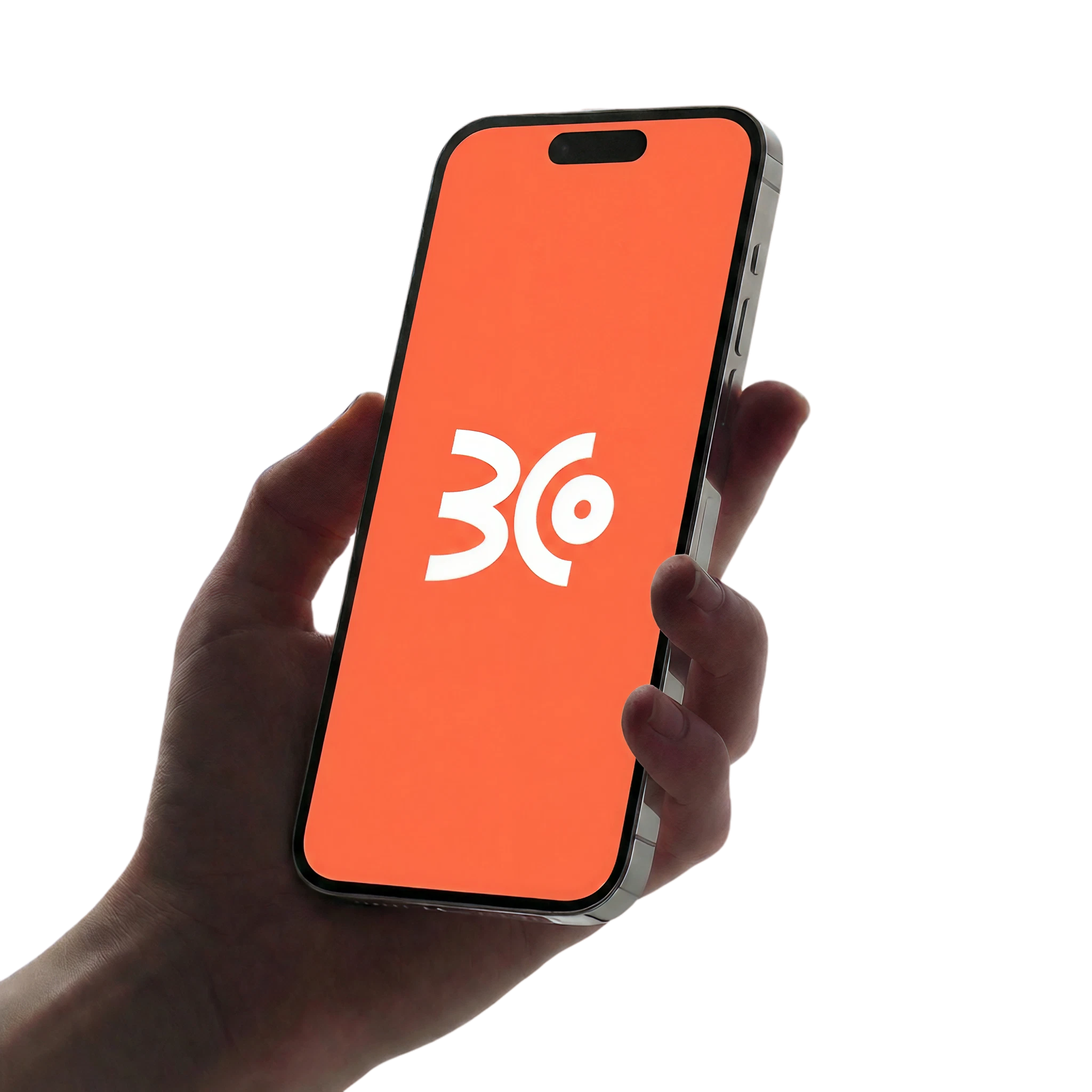 Bumpcall app on iPhone